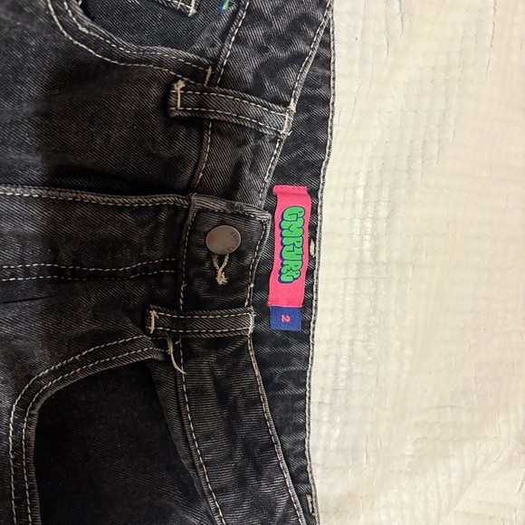 Empyre Women's Black Straight Leg Jeans - Picture 2 of 6